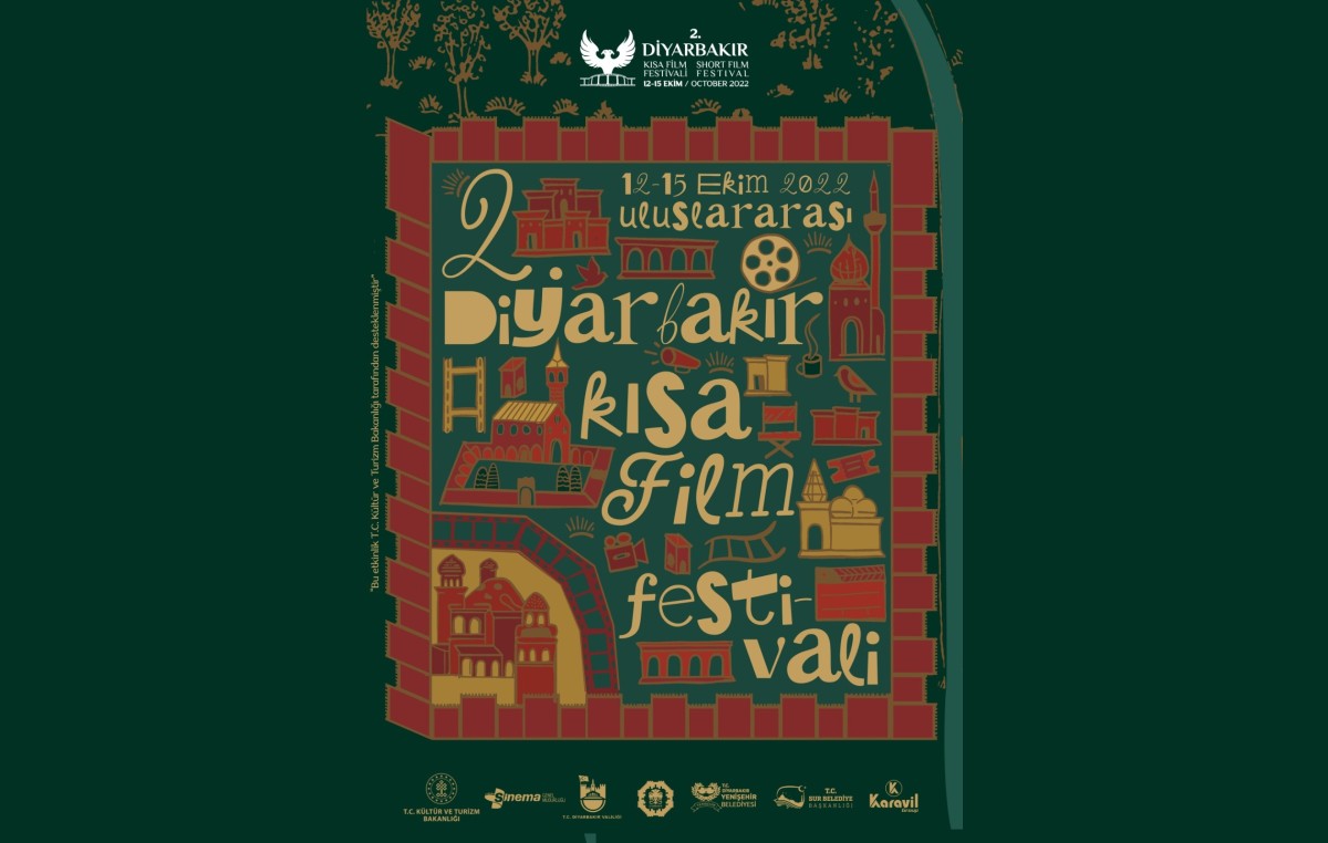 2. Uluslararası Diyarbakır Kısa Film Festivali’nin afişi görücüye çıktı!