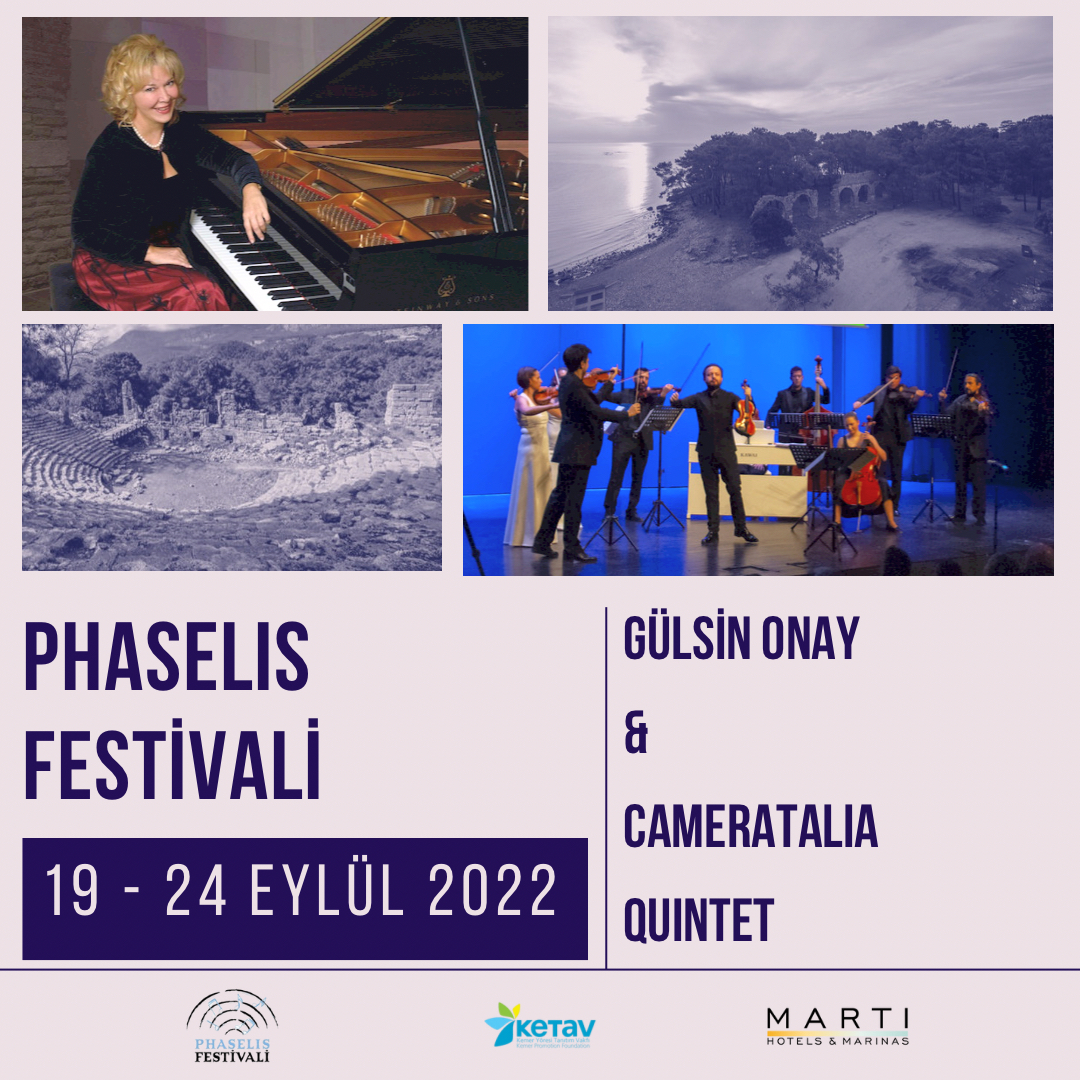 Phaselis Festivali 12’inci kez Antalya’da sanatseverlerle buluşacak