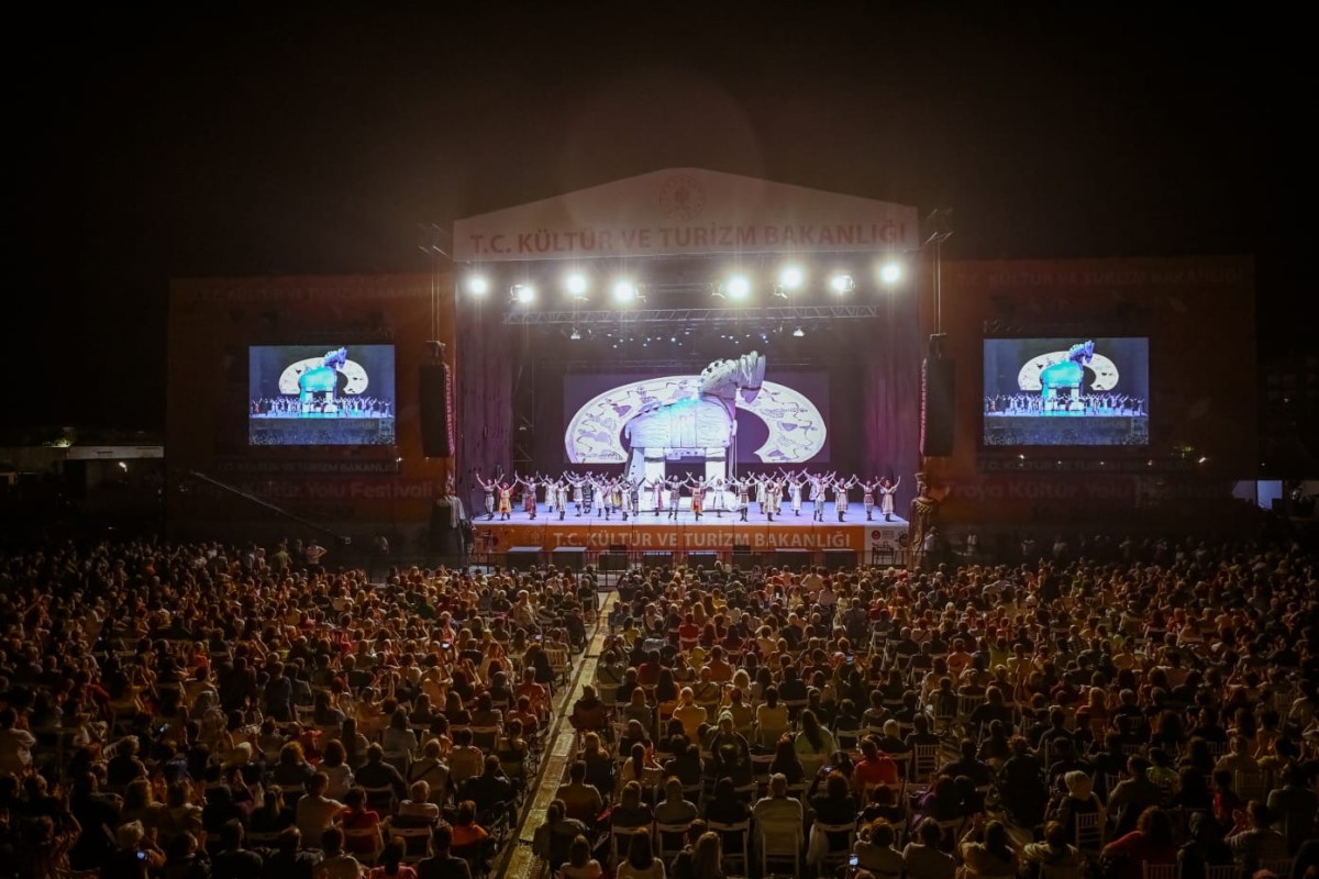 Troya Kültür Yolu Festivali Coşkuyla Başladı