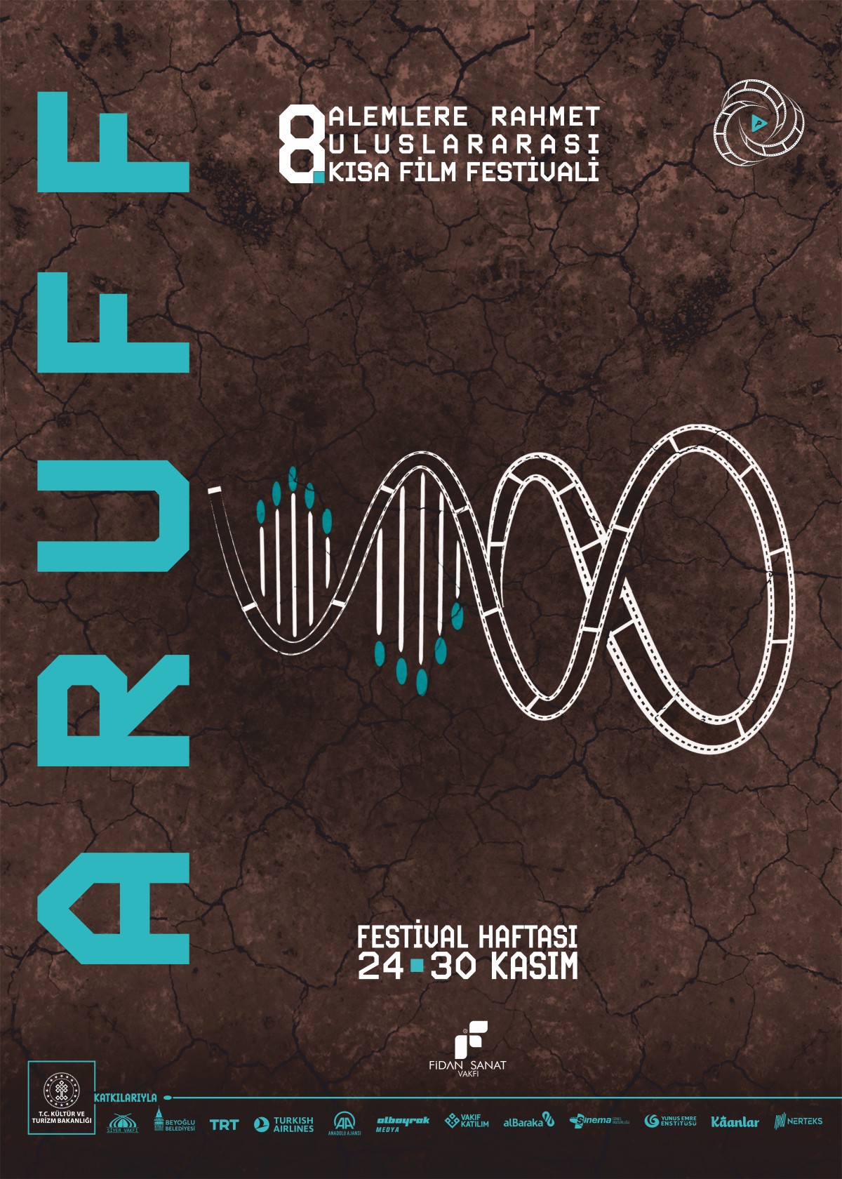Alemlere Rahmet Uluslararası Kısa Film Festivali’nin 8’inci Yılına Özel Afiş!