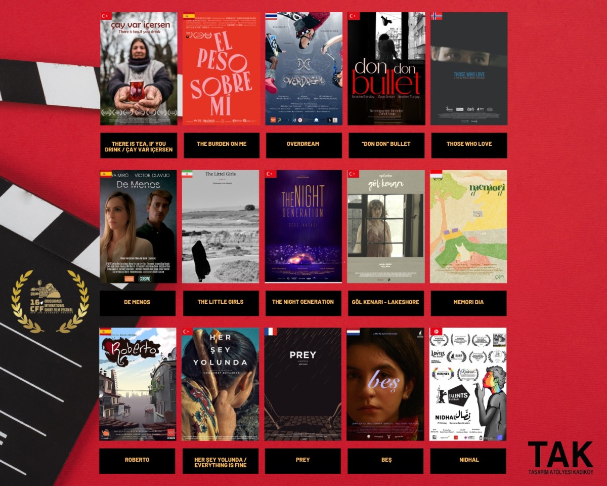 16. Crossroads Uluslararası Kısa Film Festivali (16.CFF) Başlıyor