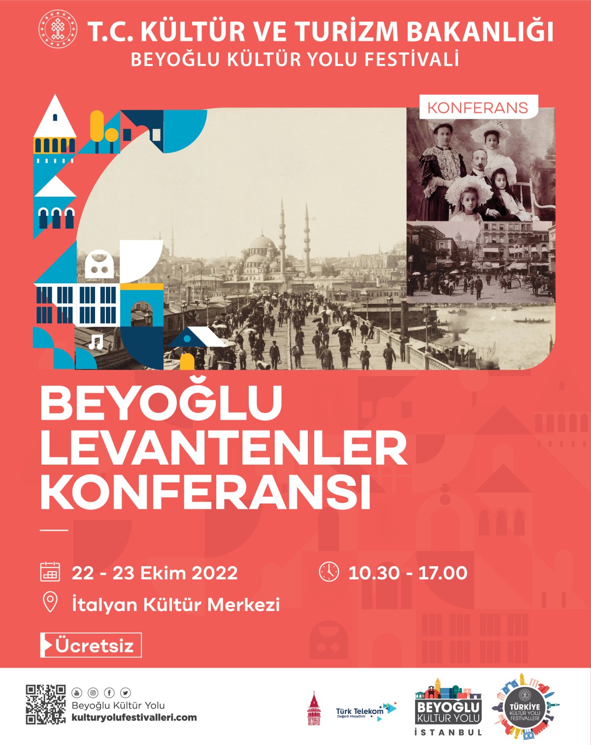 Beyoğlu Kültür Yolu Fest’te Levantenler Konferansı başlıyor