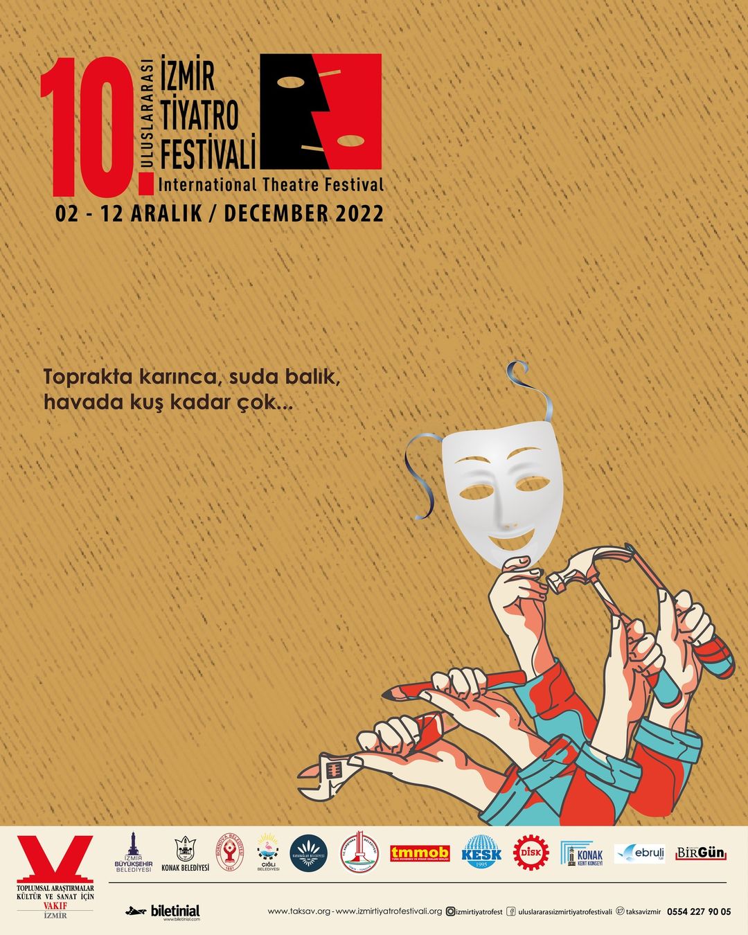 10. Uluslararası İzmir Tiyatro Fest programı belli oldu