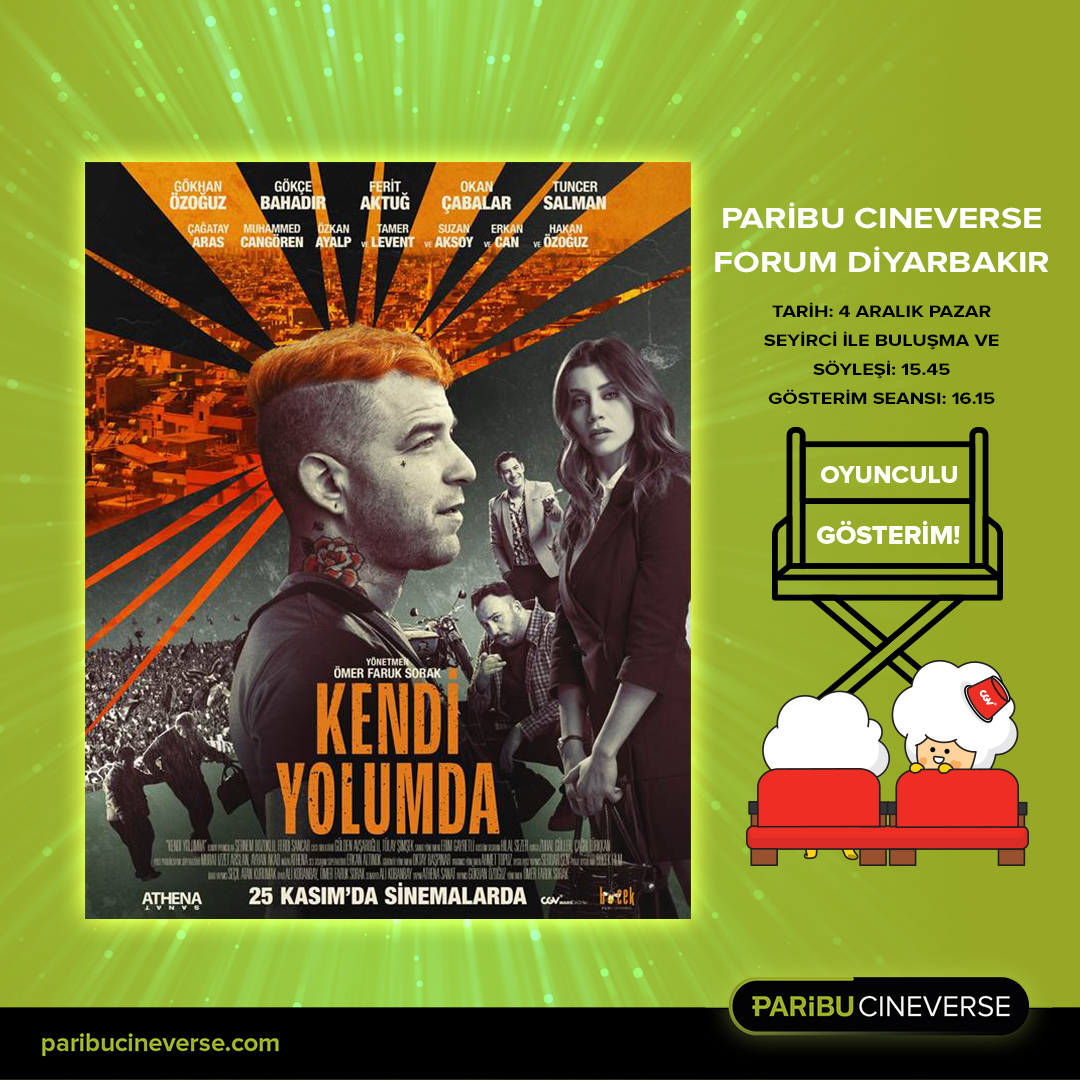 “Kendi Yolumda” Filmi Diyarbakır’da Sinemaseverlerle Buluşuyor