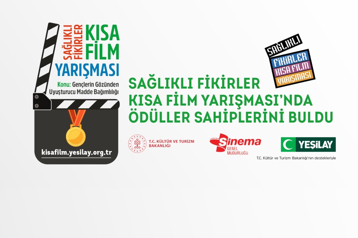 Yeşilay’ın 6. Sağlıklı Fikirler Kısa Film Yarışması’nın kazananları belli oldu