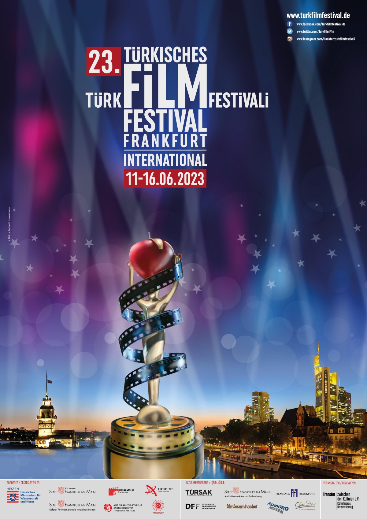23.Uluslararası Frankfurt Türk Film Festivali Hazırlıkları Devam Ediyor