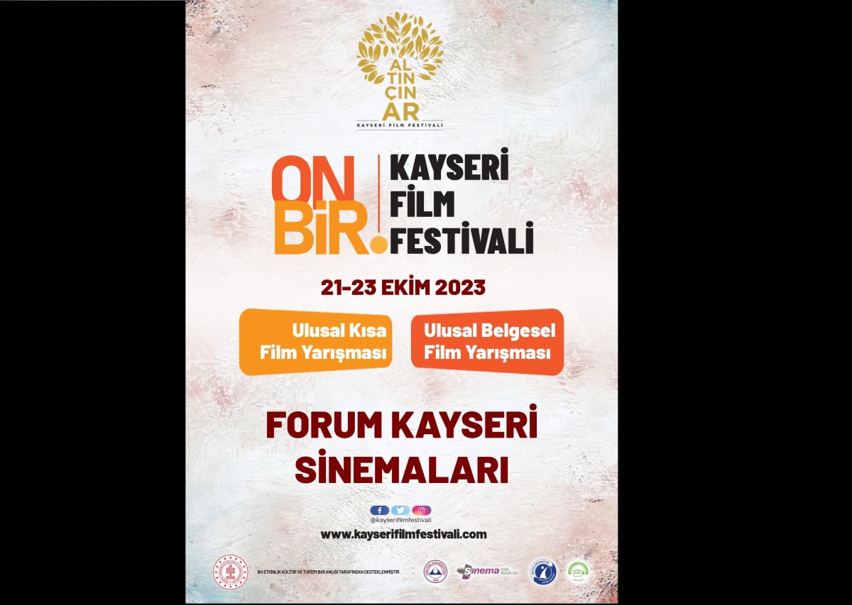 11. Kayseri Altın Çınar Film Festivali jüri üyeleri belli oldu