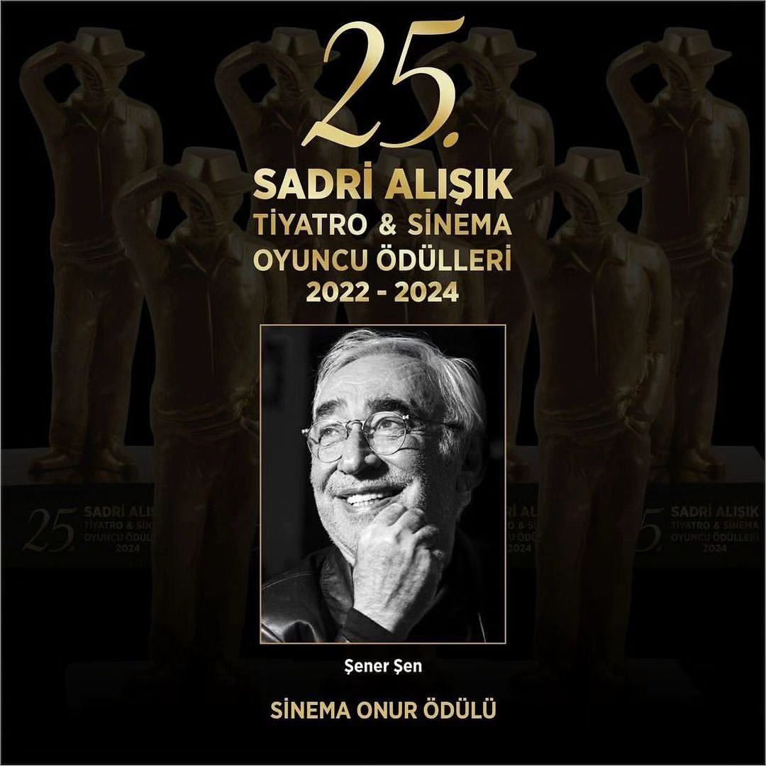 25. Sadri Alışık Sinema Oyuncu Onur Ödülü ve Özel Ödülleri Açıklandı!
