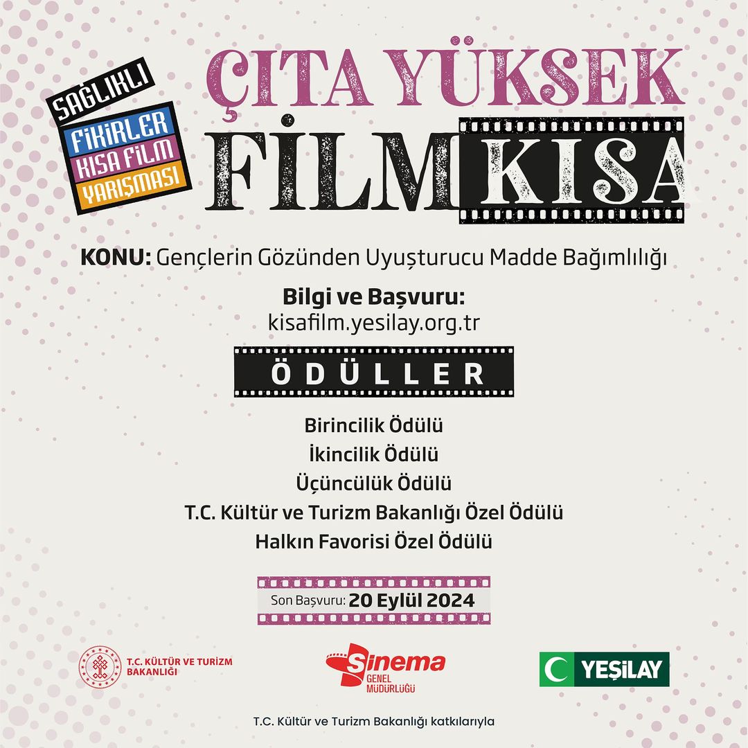 Yeşilay Sağlıklı Fikirler Kısa Film Yarışması’nın başvuruları başladı! 