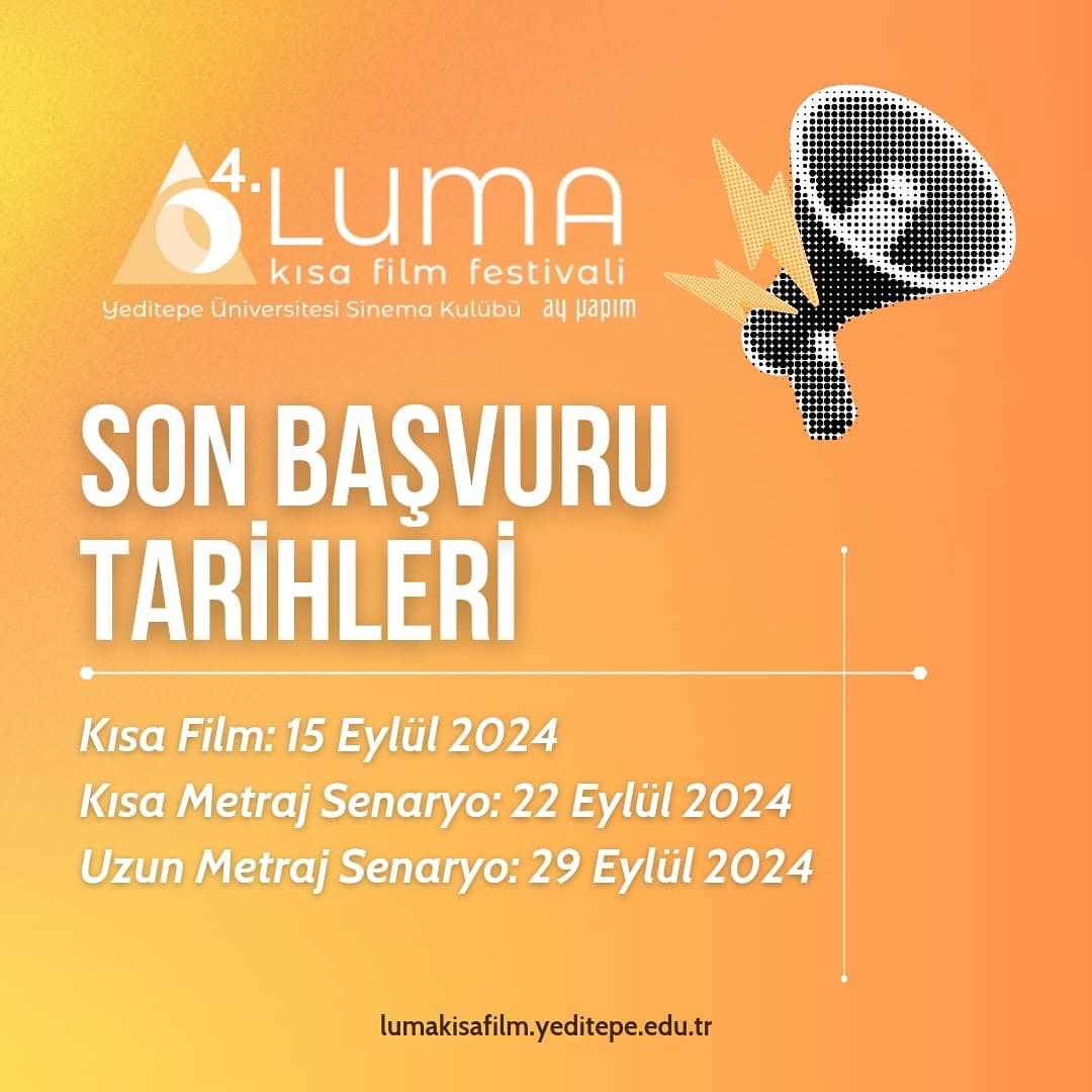 4. Luma Kısa Film Festivali İçin Başvurular Devam Ediyor! 