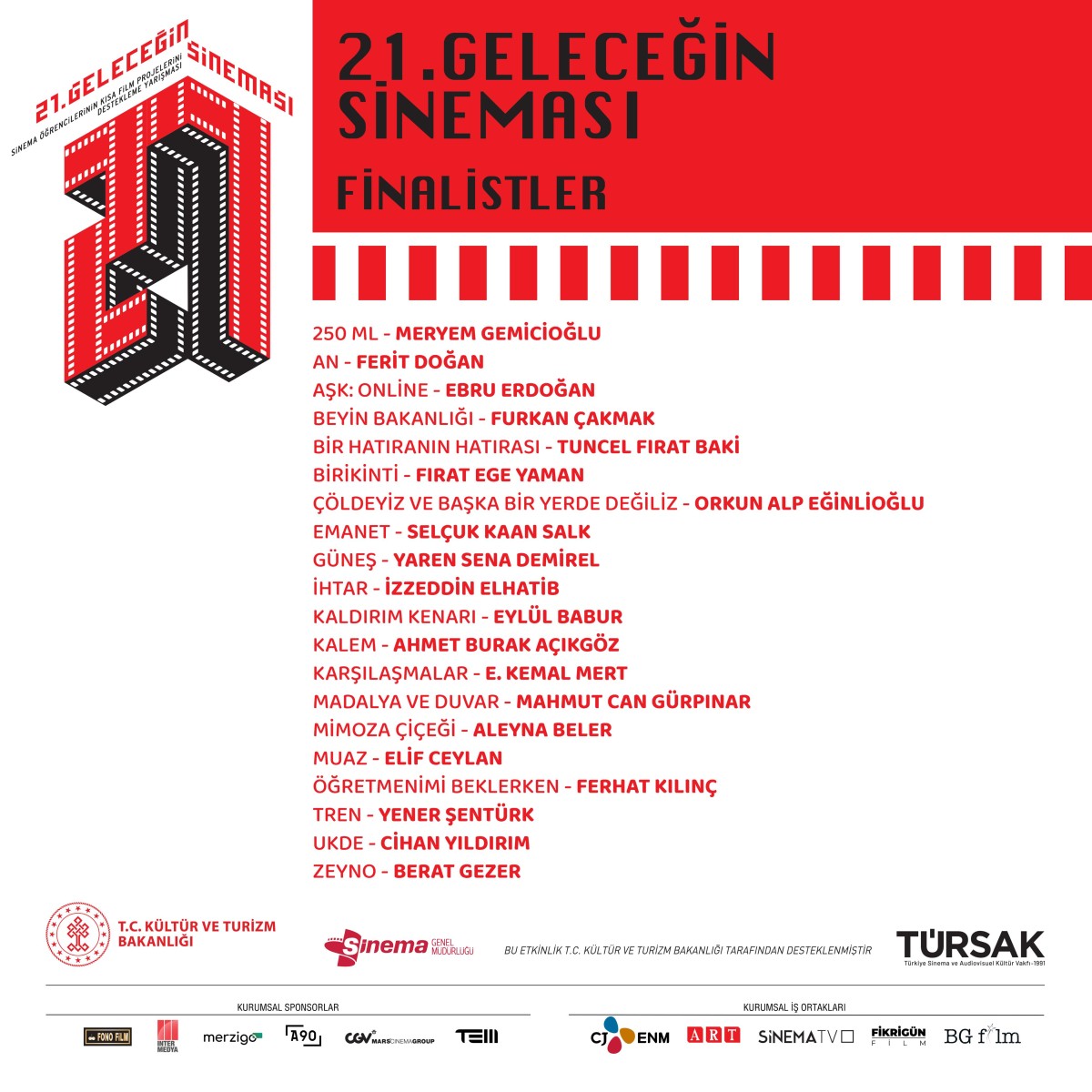 21. Geleceğin Sineması’nda Finalistler Açıklandı