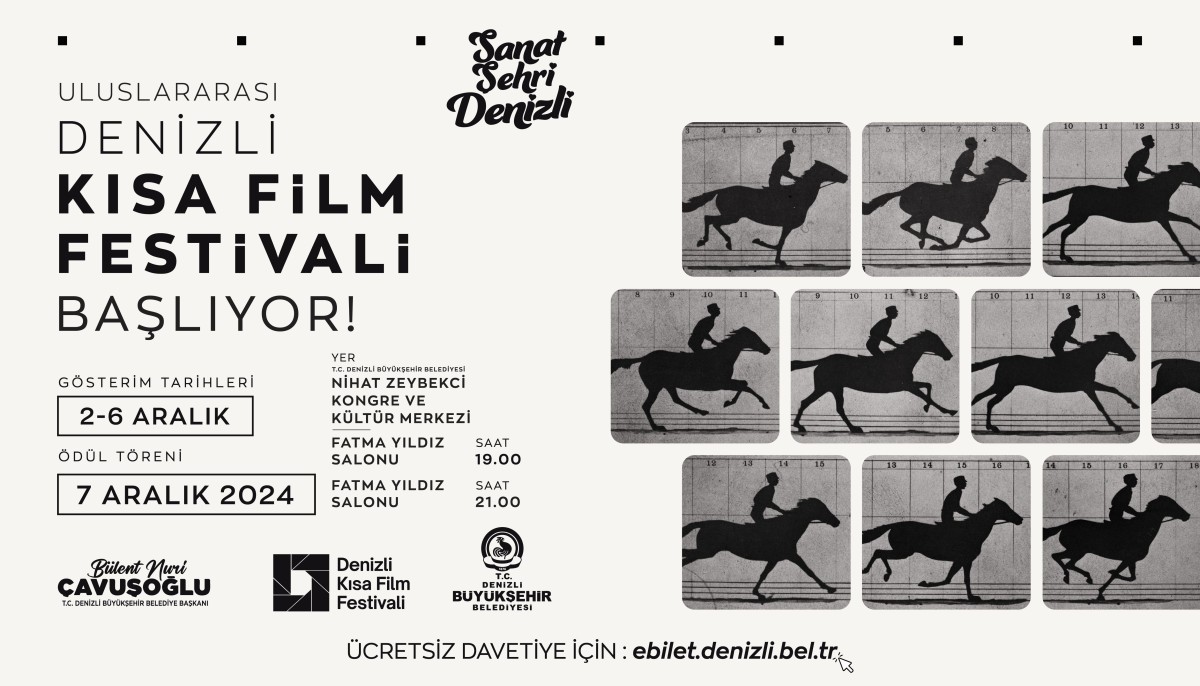 Uluslararası Denizli Kısa Film Festivali başlıyor