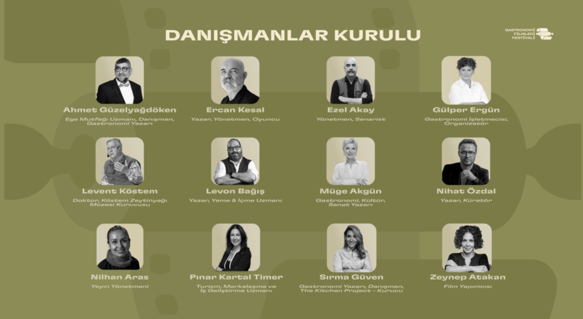 Uluslararası Urla Gastronomi Film Fest'te Danışmanlar Kurulu üyeleri açıklandı