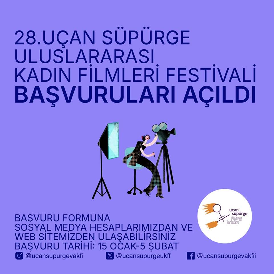 28. Uçan Süpürge Uluslararası Kadın Filmleri Fest'e başvurular başladı!