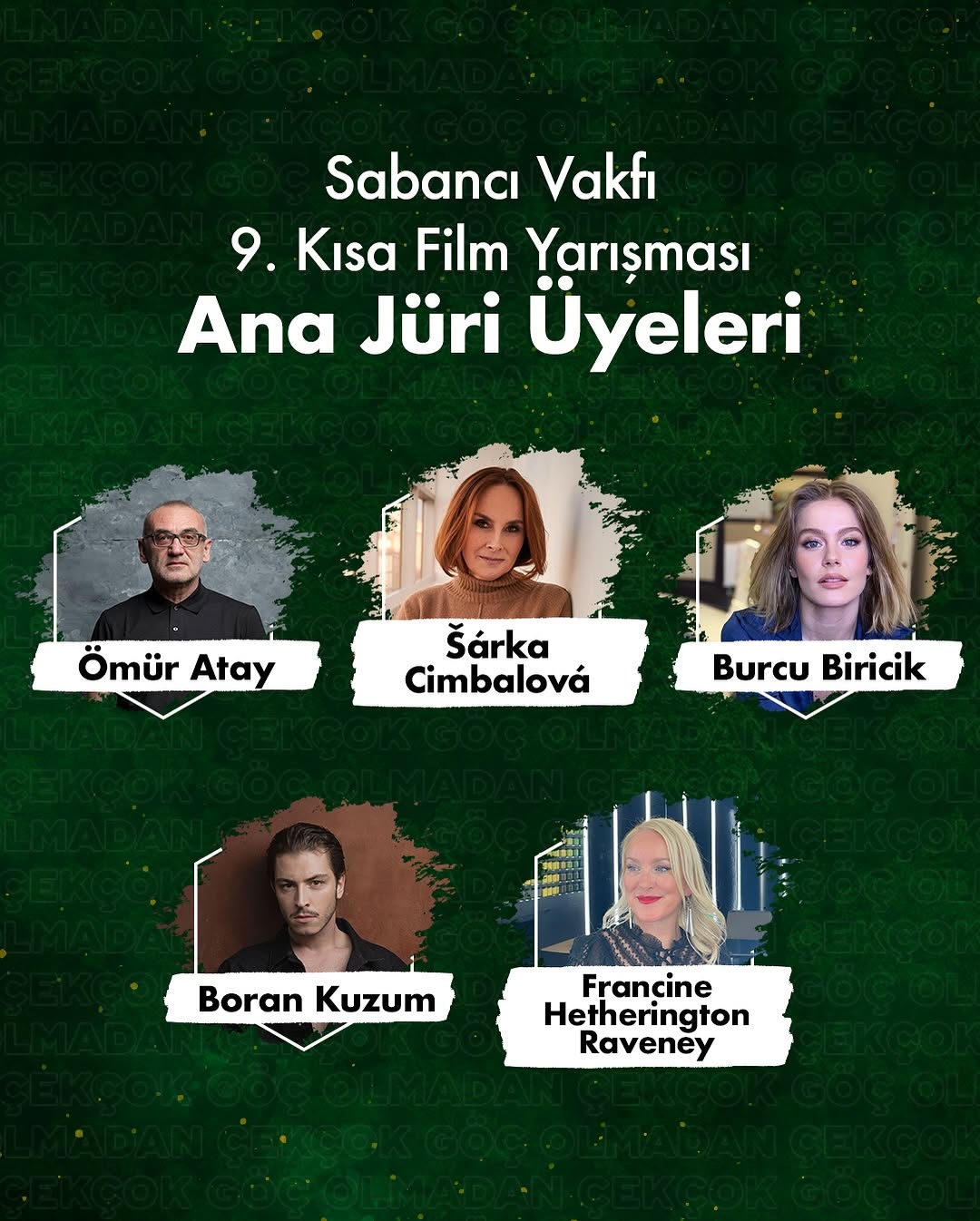 Sabancı Vakfı 9. Kısa Film Yarışması'nın jüri üyeleri açıklandı