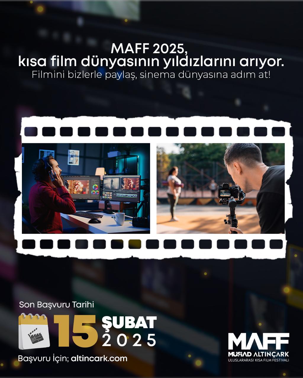 MAFF 2025, Sinema dünyasının yıldızlarını arıyor. 