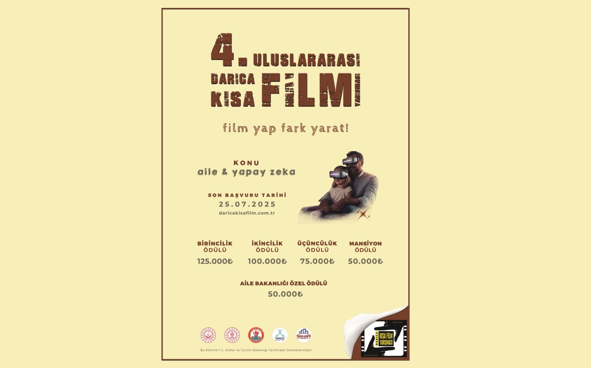 4. Uluslararası Darıca Kısa Film Yarışması’nın Başvuruları Başladı!