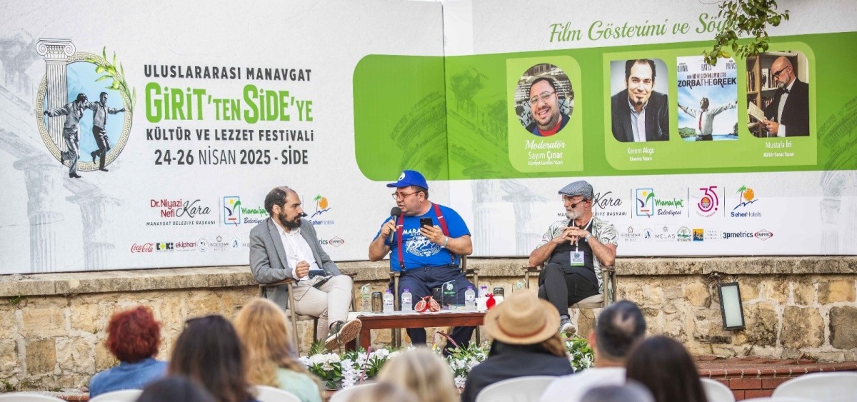 3 Oscarlı 'Zorba' Girit'ten Side'ye Kültür ve Lezzet Festivali'nde izlendi