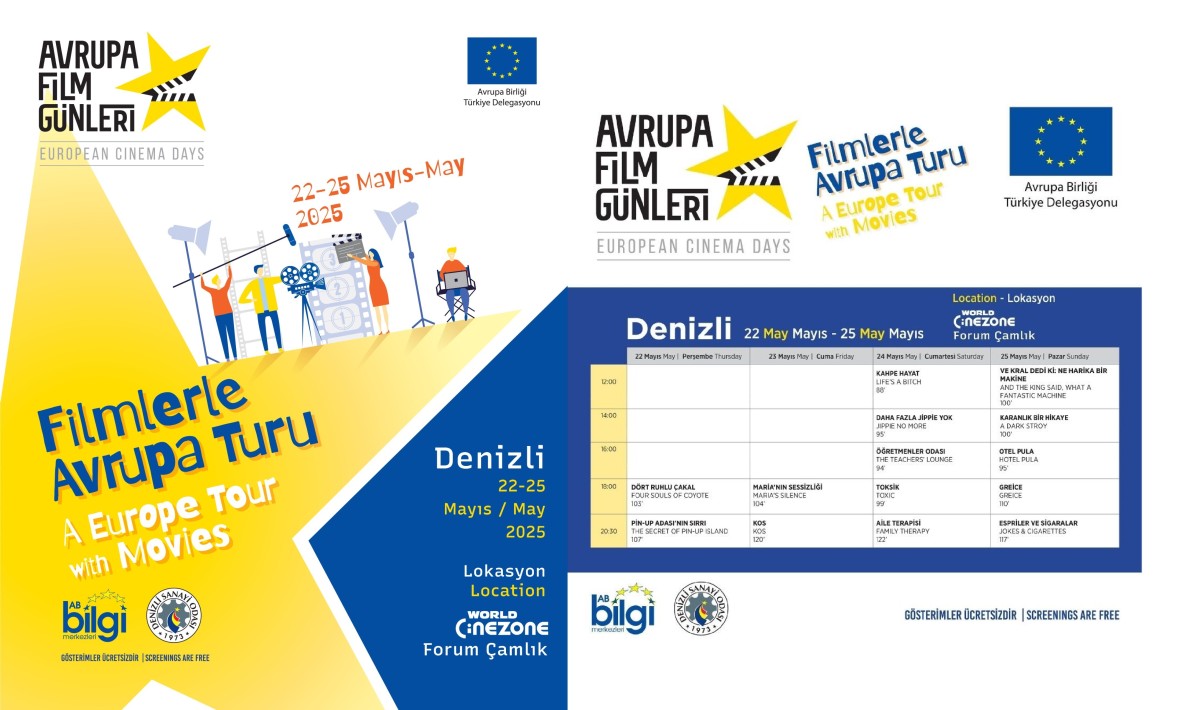 Avrupa Film Günleri, Denizli’de başlıyor