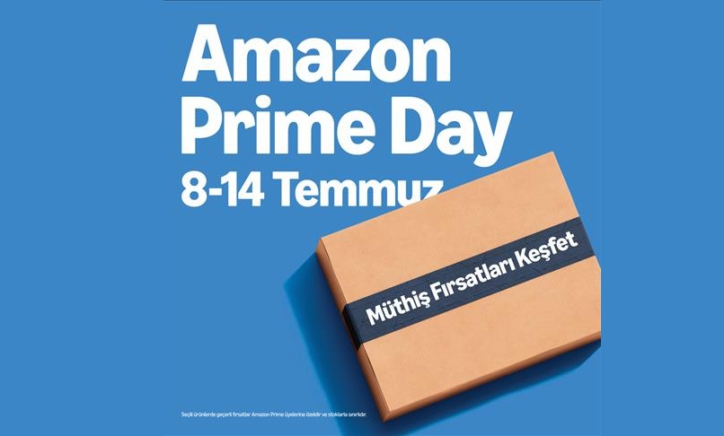 Amazon'un Prime Day etkinliği Türkiye'de 8-14 Temmuz'da düzenlenecek