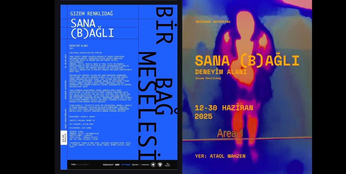 Bozcaada’da Ziyaretçiyi Eserin Parçasına Dönüştüren Yerleştirme: Sana (B)ağlı