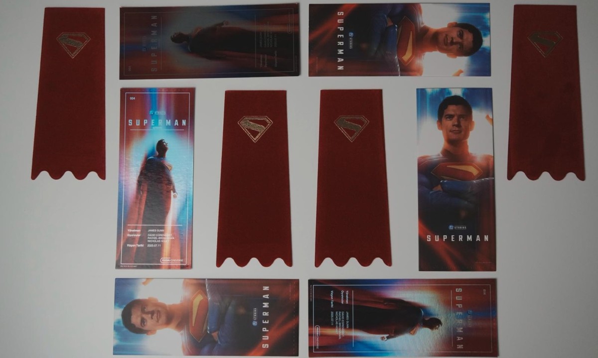 Superman Koleksiyon Bileti Paribu Cineverse'te Sinemaseverleri Bekliyor