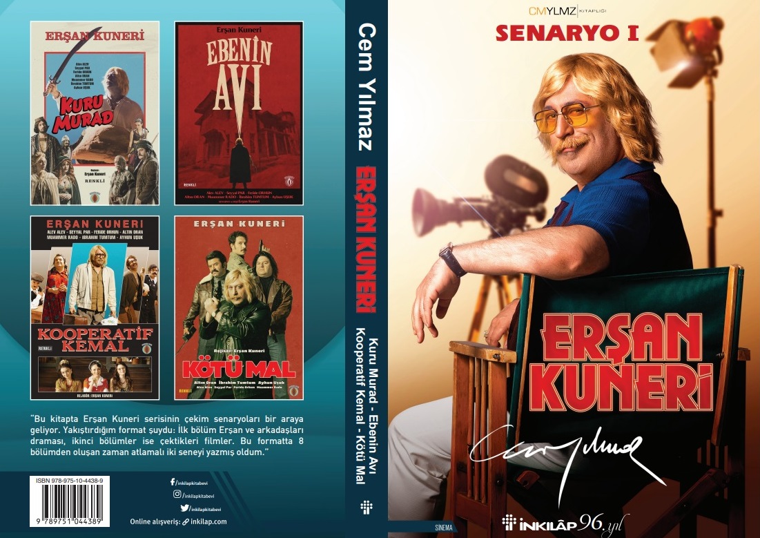 Cem Yılmaz, Çok Sevilen “Erşan Kuneri” Senaryolarıyla İnkılâp Kitabevi’nde!