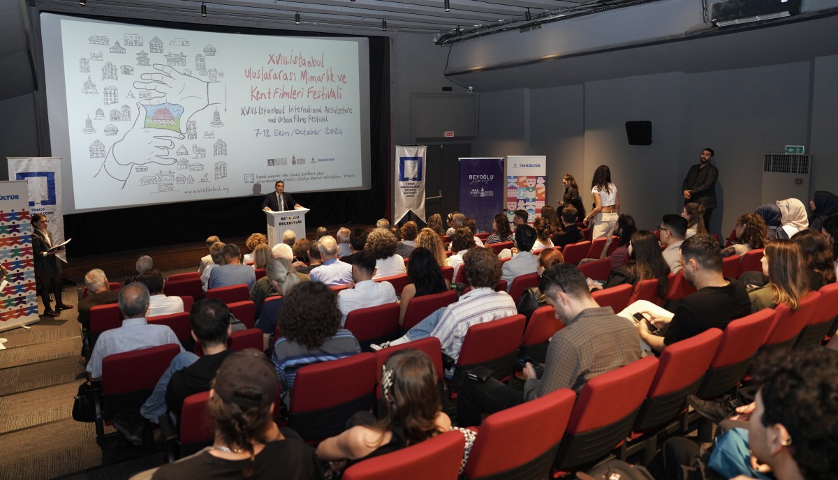 Beyoğlu’nda 18. İstanbul Uluslararası Mimarlık ve Kent Filmleri Festivali başladı